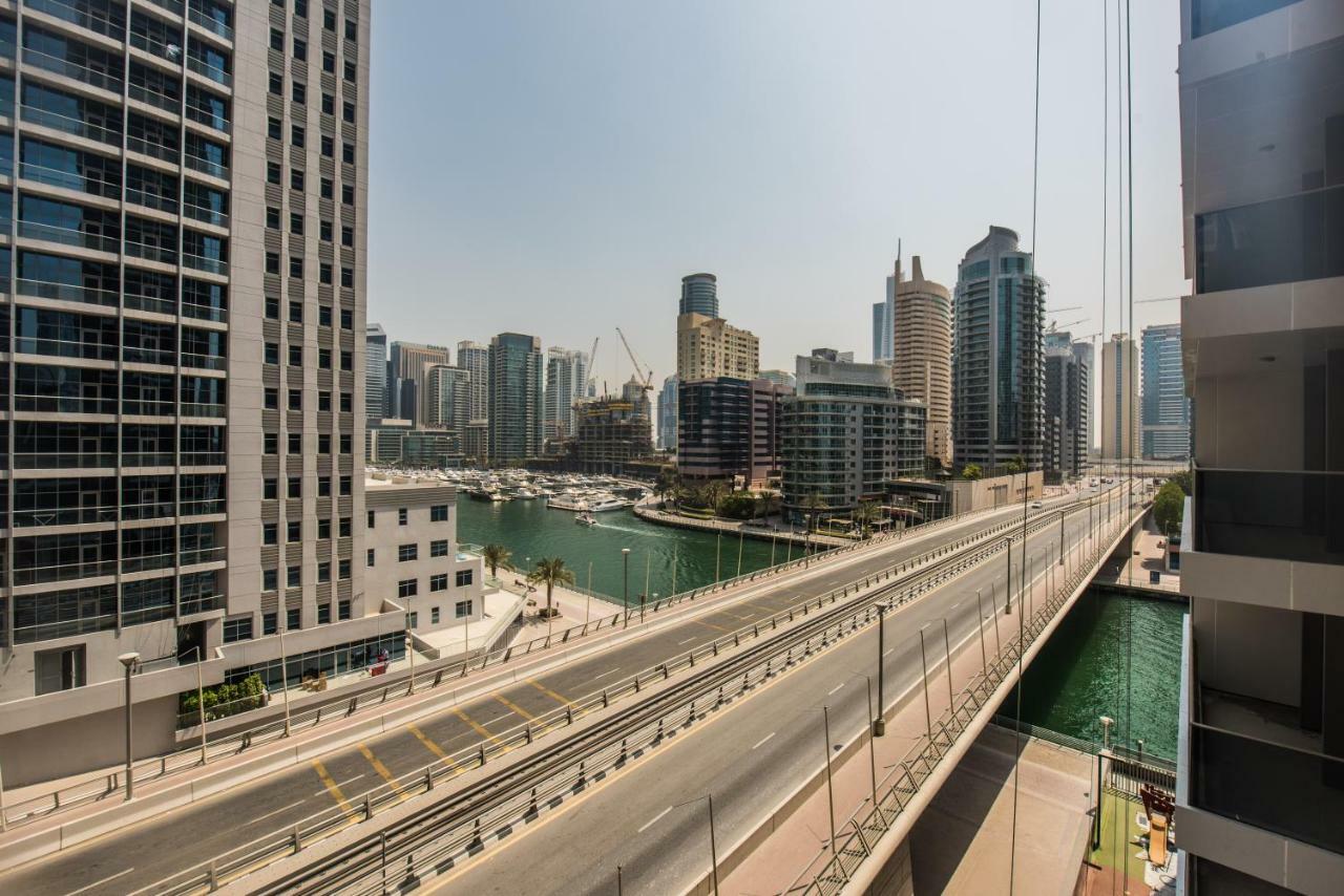 Fantastay Sparkle Tower One Bedroom Suite Marina View Dubai Exterior foto